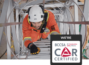 our people img rope access services on industrial infrastructure